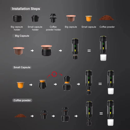 Portable Capsule Coffee maker